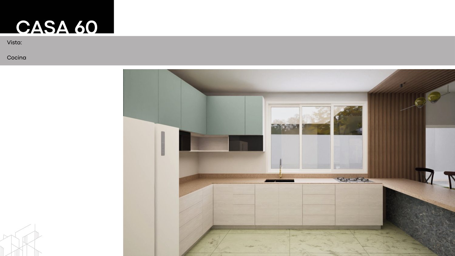 Casa 60 cocina