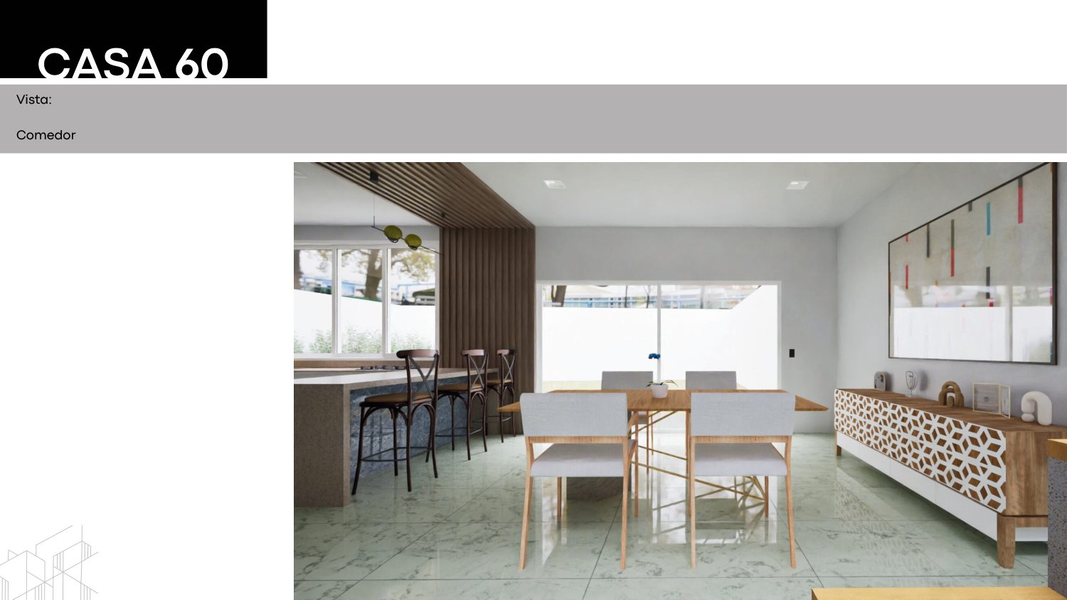 Casa 60 comedor