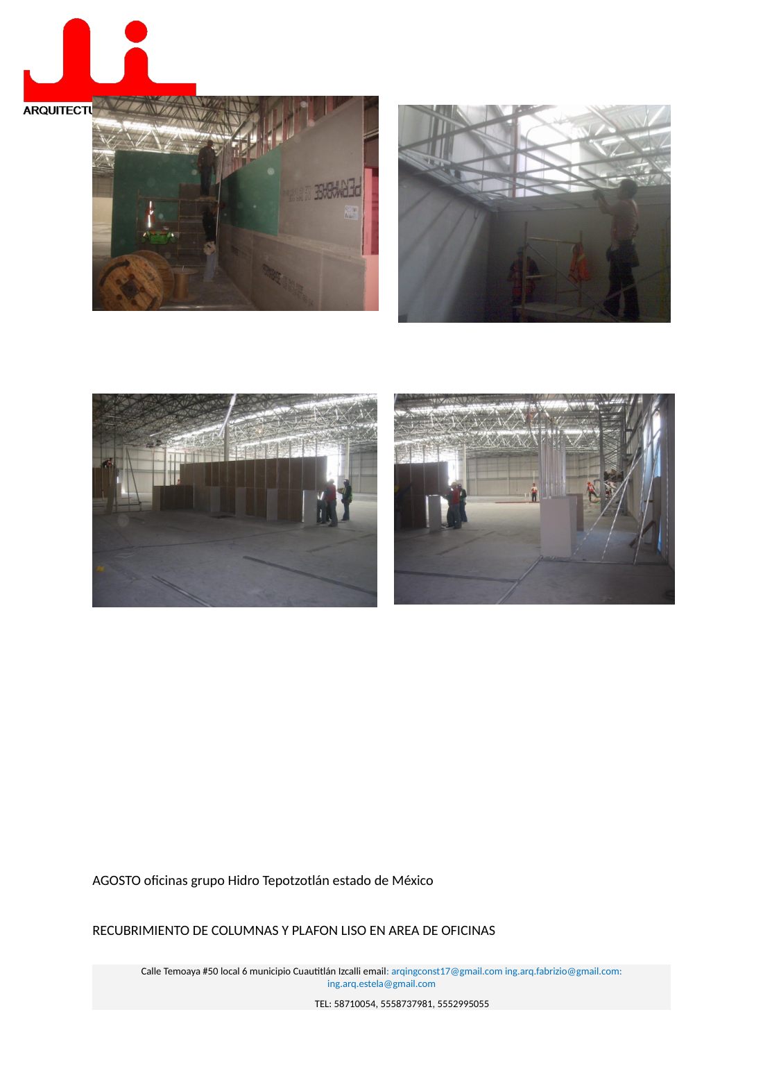 Oficinas Grupo Hidro Tepotzotlán