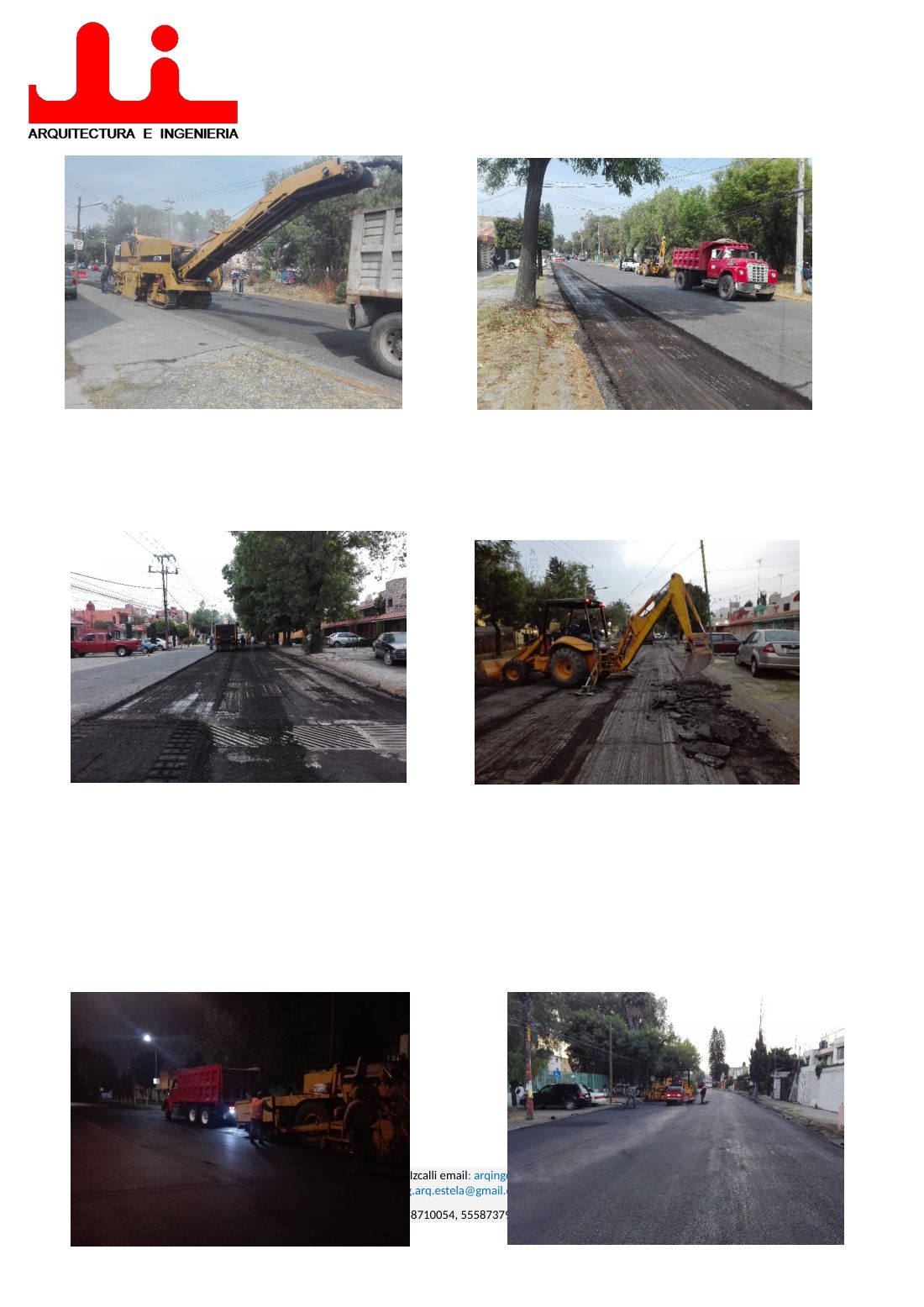 Reencarpetado de Avenida de los Chopos